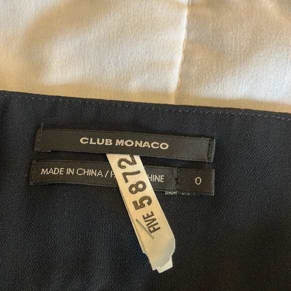 Club  Monaco Black Babydoll Silk Spaghetti Strap
Empire Waist Bubble 
Size 0 - Picture 8 of 14